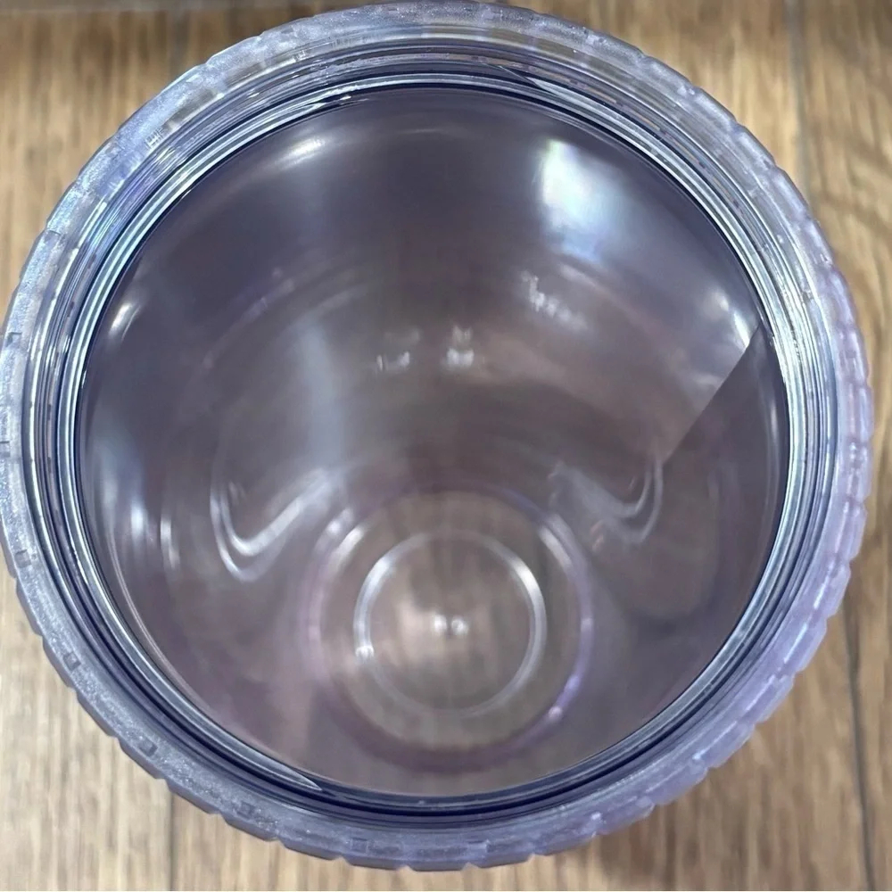 Starbucks 2021 Summer Pink & Blue Grid Kaleidoscope 24 Oz Tumbler